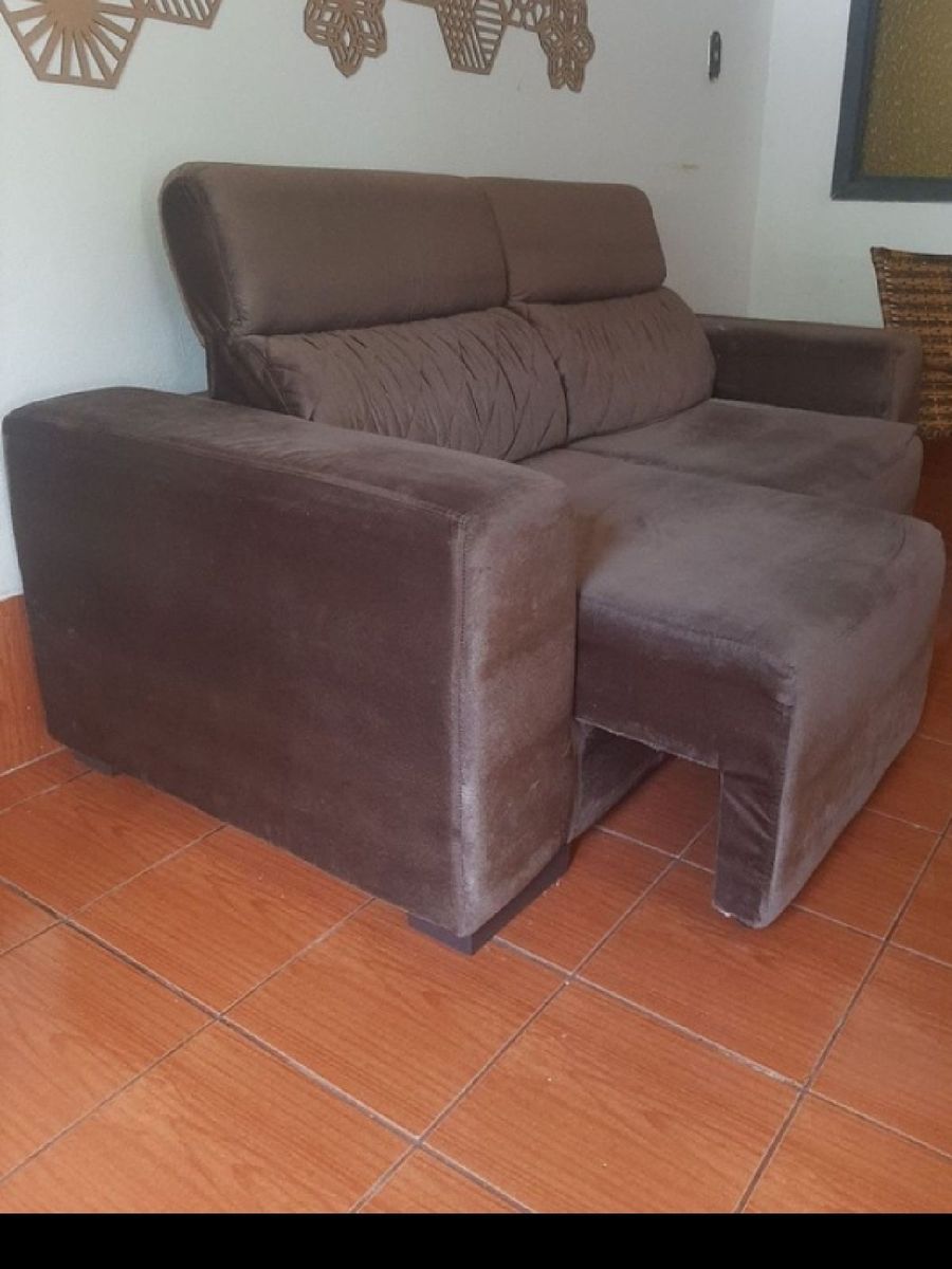 Sofá Retrátil 2 Lugares Sofá Usado 78505947 enjoei