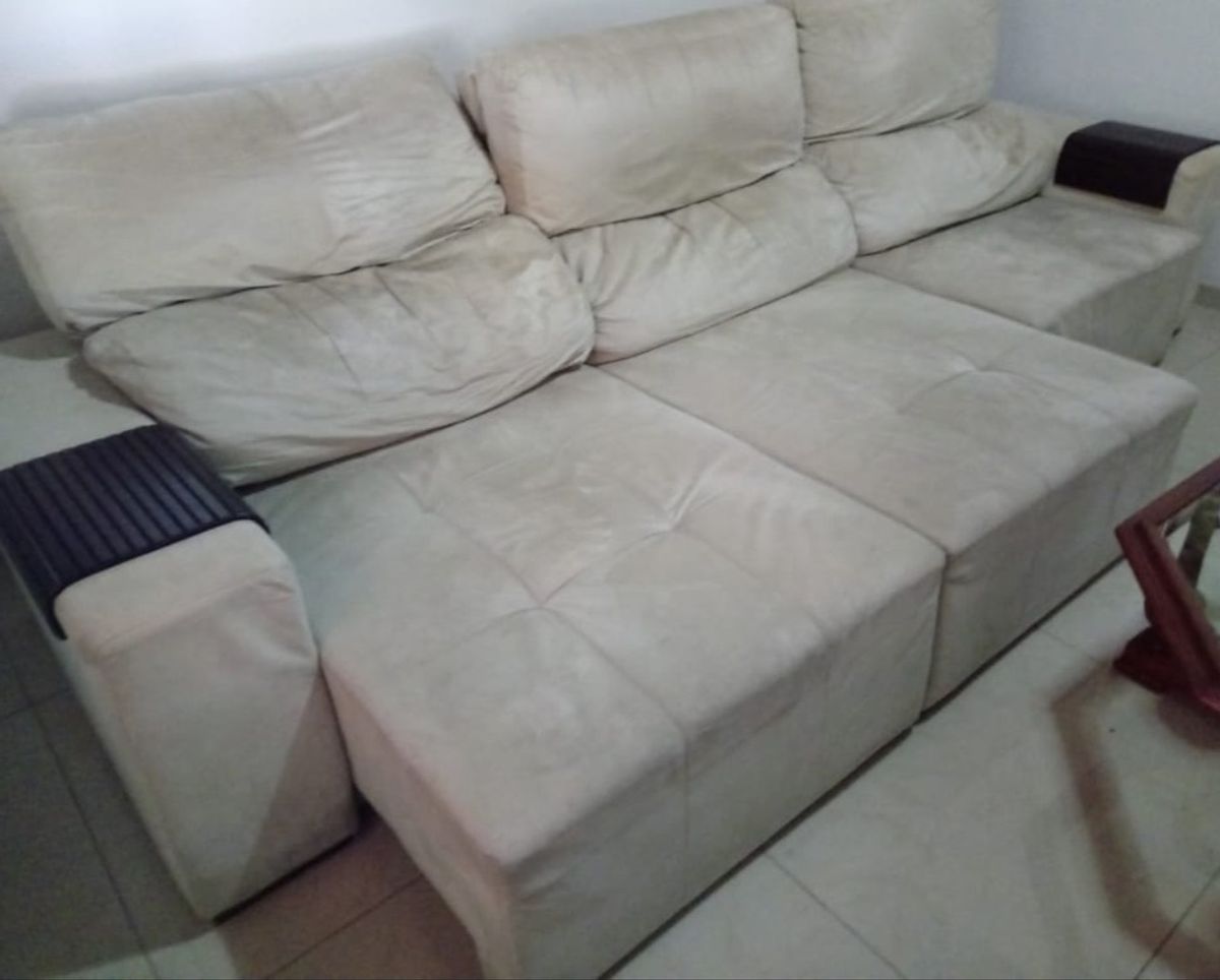 Sofa Retratil e Reclinavel Sofá Art Bel Estofados Usado 55668691 enjoei