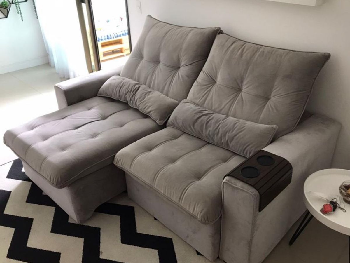 Sofá Retrátil Sofá Usado 71595308 enjoei
