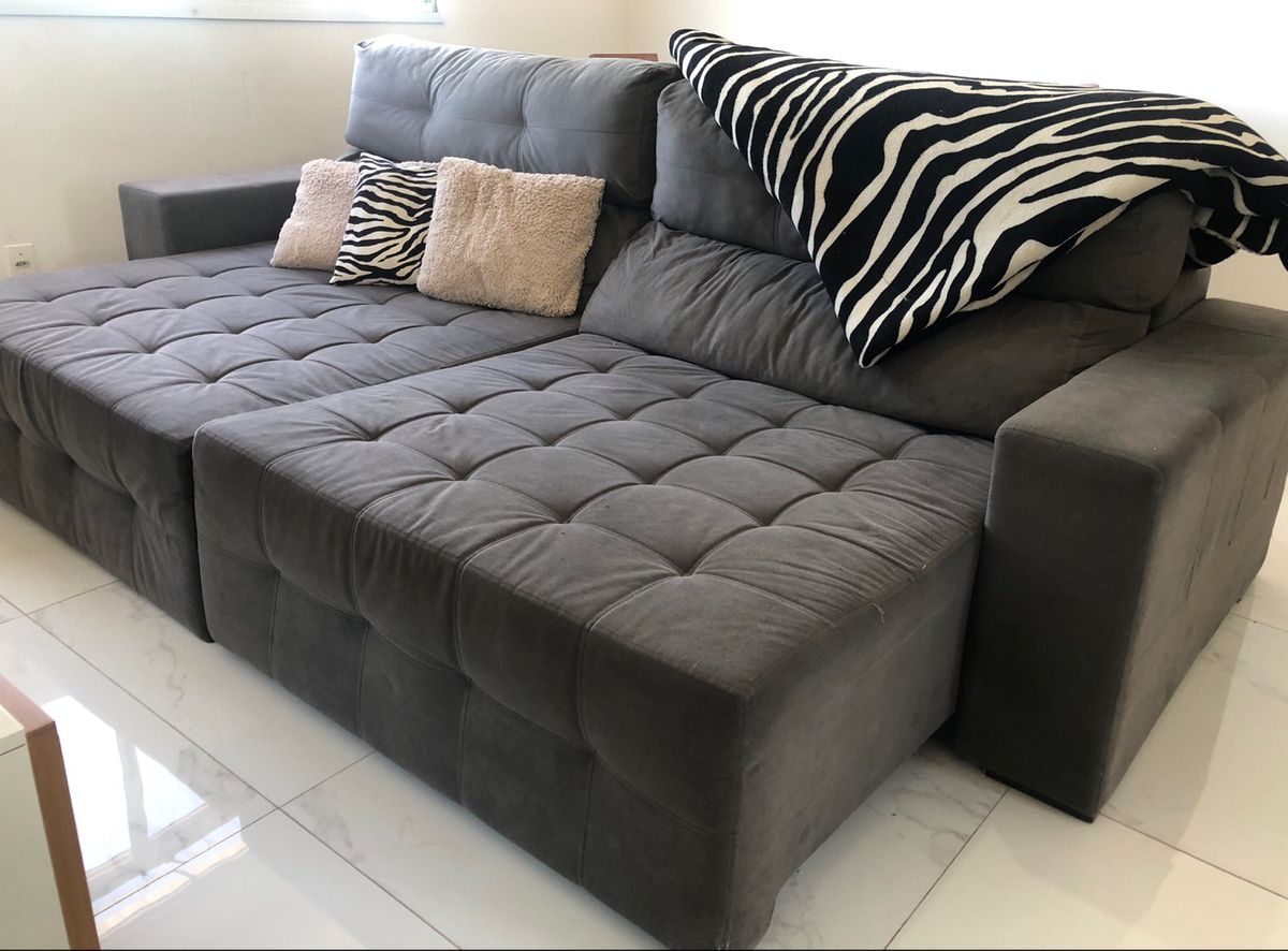 Sofá Retrátil Sofá Usado 71352524 enjoei