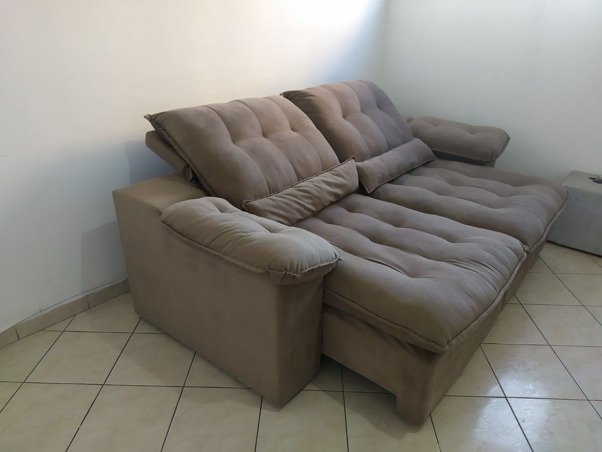 Sofá Retrátil Sofá Sofá Usado 76939779 enjoei