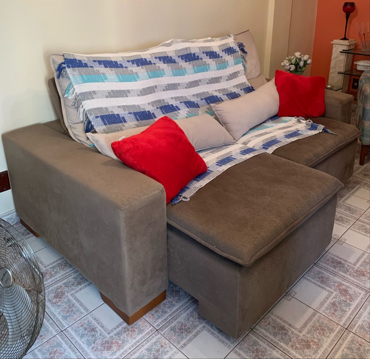 Sofá Retrátil Sofá Usado 79739935 enjoei