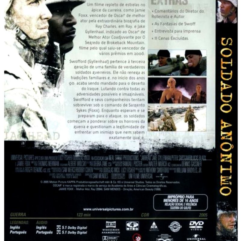 Soldado Anonimo Dvd Drama Original Lacrado Dublado Filme e S rie Universal Pictures Nunca Usado 83753796 enjoei