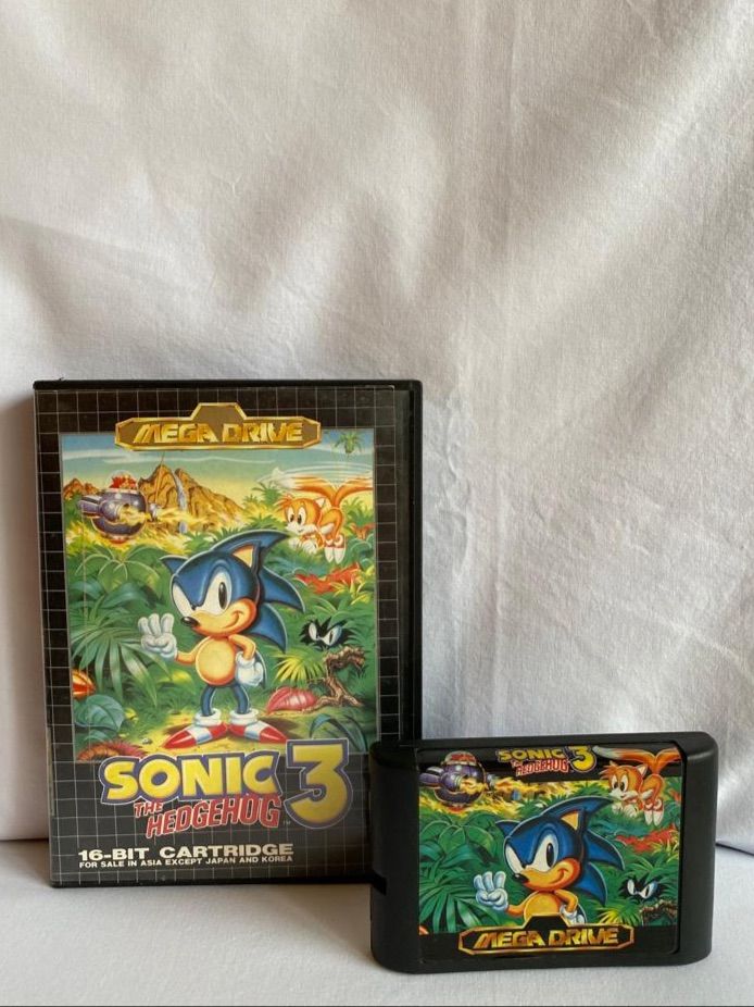Sonic 3 The Hedgehog - Mega Drive | Jogo de Videogame Sega Usado ...