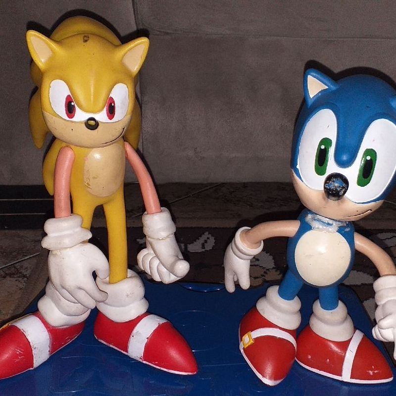 BONECO SONIC CLASSIC MAIS UM LINDO BRINDE