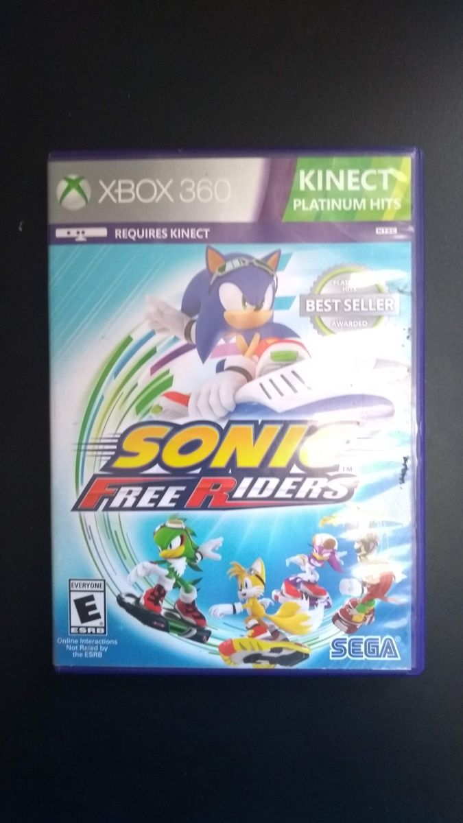 Sonic Free Riders Xbox 360 Original | Jogo de Videogame Xbox 360 Usado ...