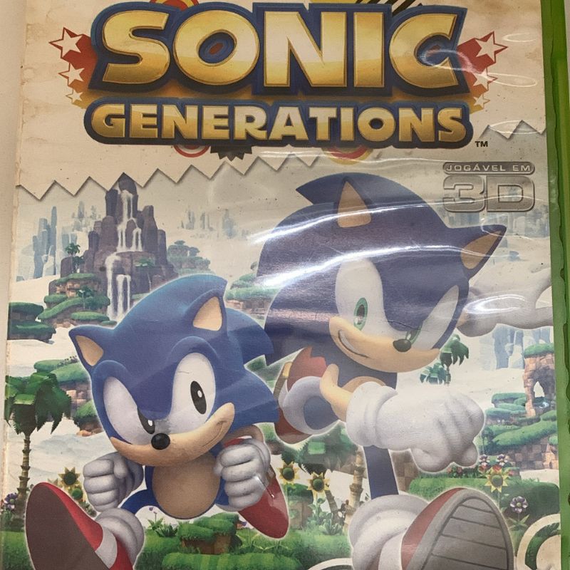 Jogo Sonic Generations Xbox 360 Ntsc Em Dvd Original - Desconto no Preço