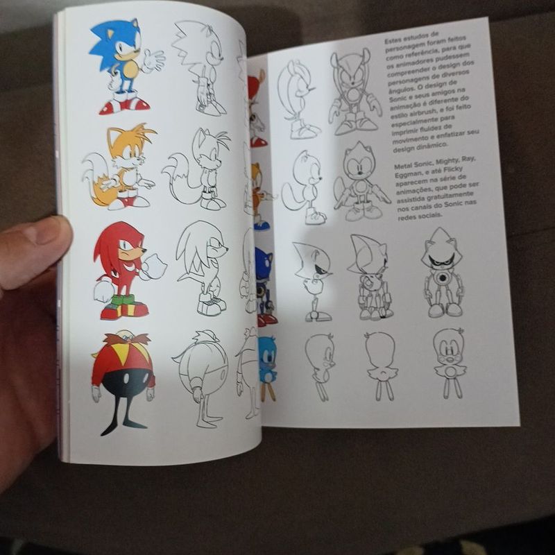 Jogo Sonic Mania Plus com Artbook - PS4 (Usado) - Bragames