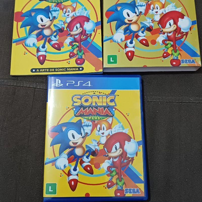 Sonic Mania Plus (Seminovo) - PS4 - ZEUS GAMES - A única loja Gamer de BH!