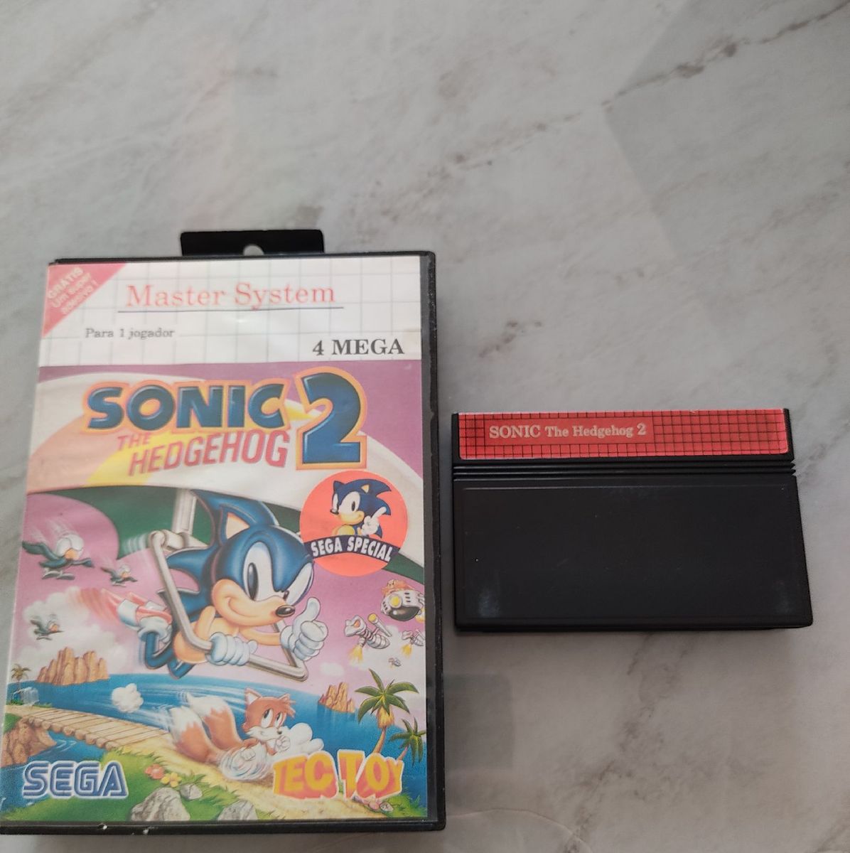 Sonic The Hedgehog 2 (Master System) - TecToy