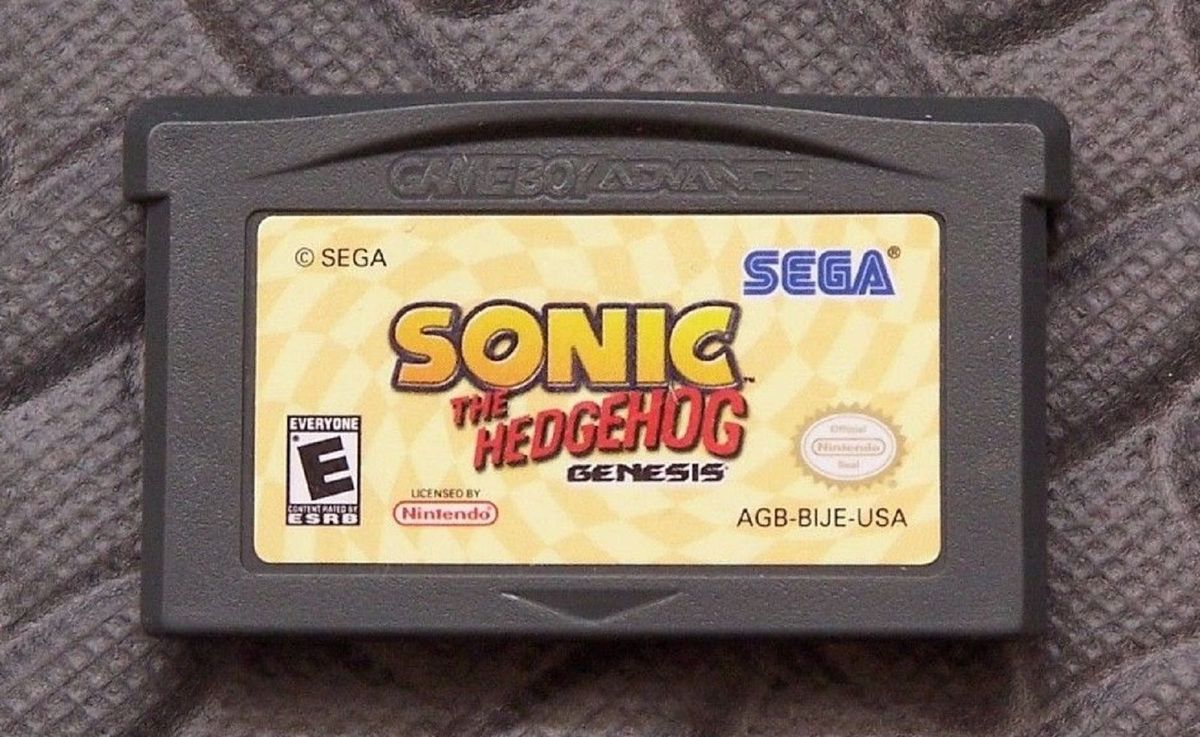 Sonic The Hedgehog Genesis Game Boy Advance Gba Nds Lite | Jogo De ...