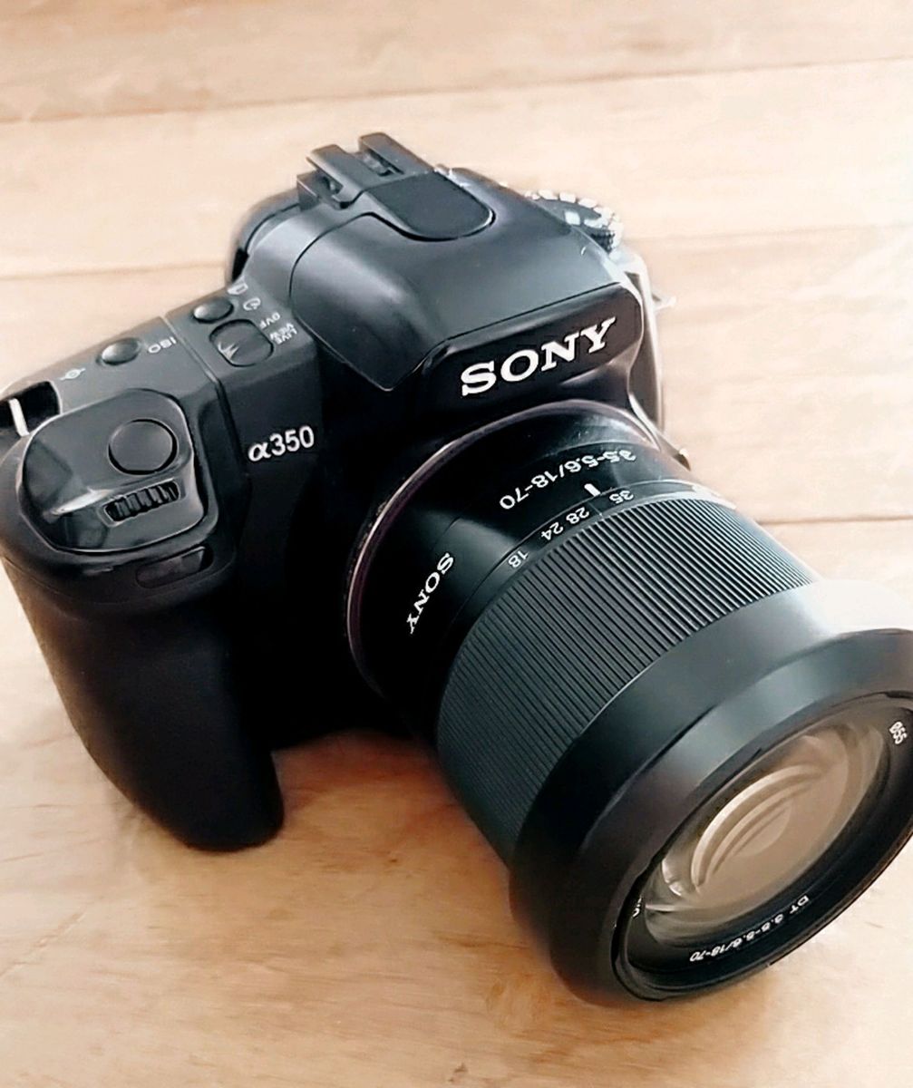 Sony Alpha 350 Profissional | Máquina Fotográfica Digital Sony