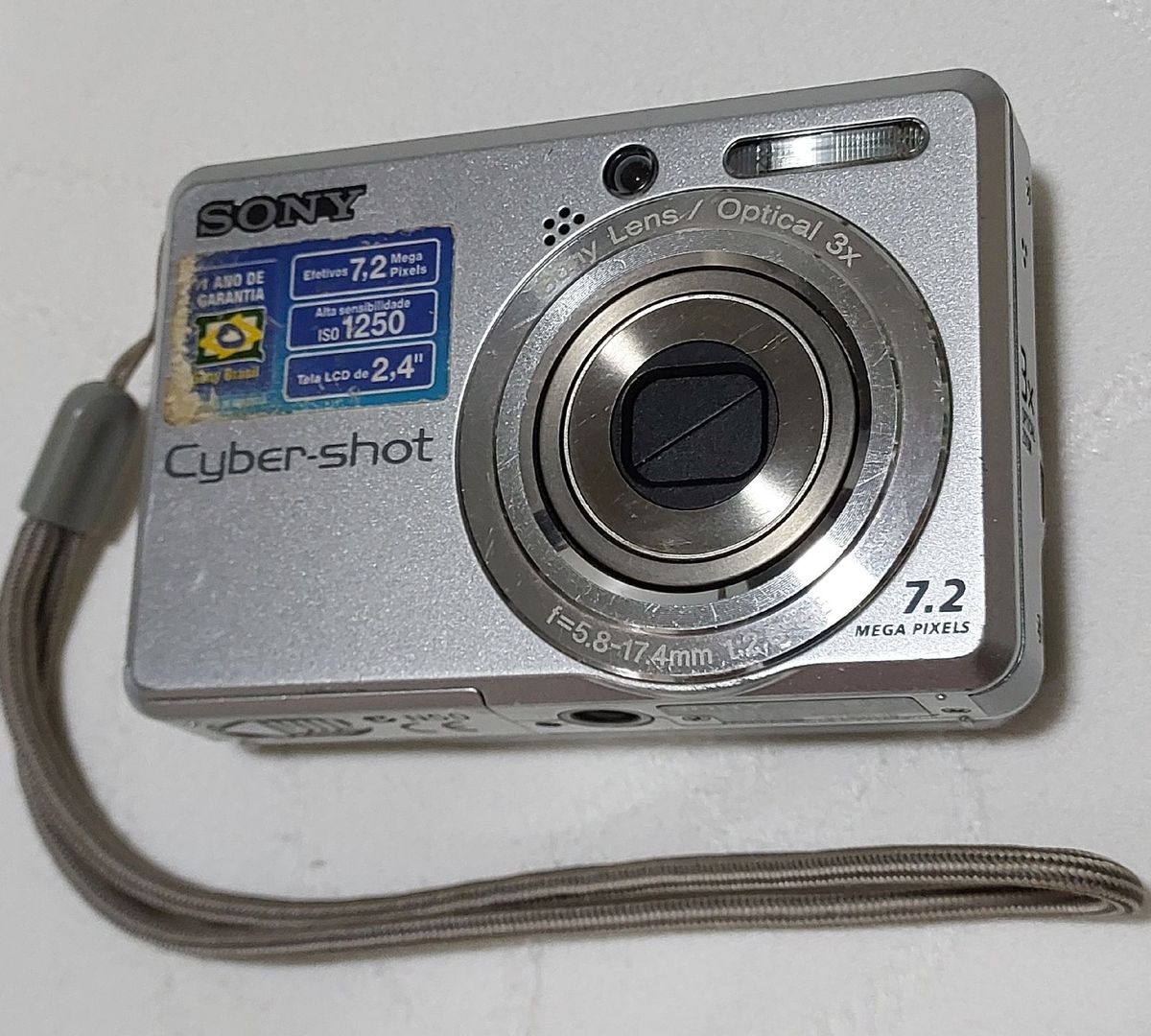 Sony Câmera Fotográfica Digital Seminova Cybershot Dsc730 Máquina