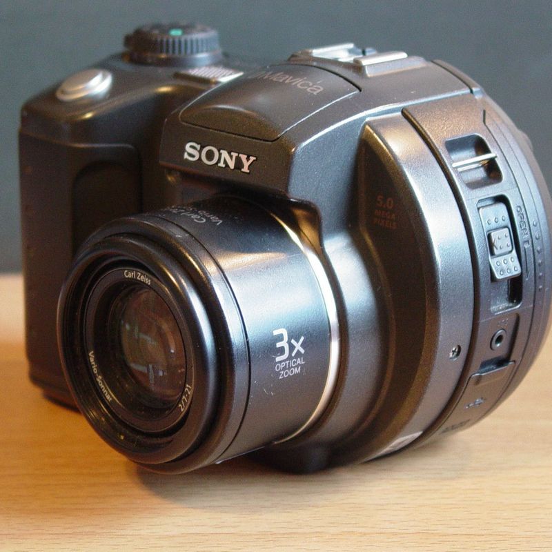 Sony Cd Mavica Mvc-Cd500 Cd-Rw 3x Zoom Óptico Câmera Digital 5mp