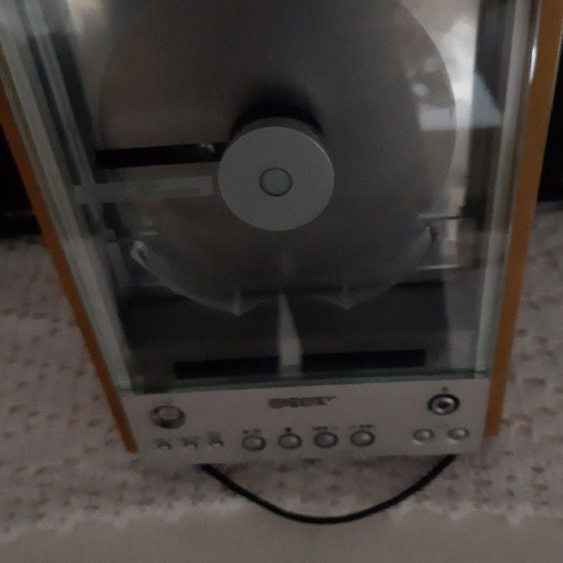 Sony Cmt-Ex1 Vertical Cd Player Stereo System With Radio | Sony
