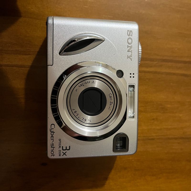 Sony Cyber-Shot Dsc-W7 Silver 7.2mp | Máquina Fotográfica Digital