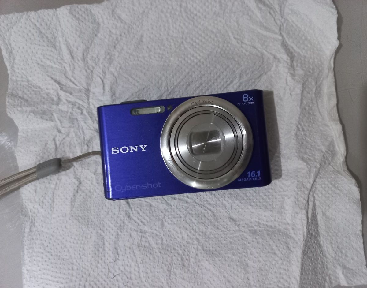 Sony Cyber-Shot Dsc-W730 Câmera Digital 16.1mp Azu Sony Cyber-Shot
