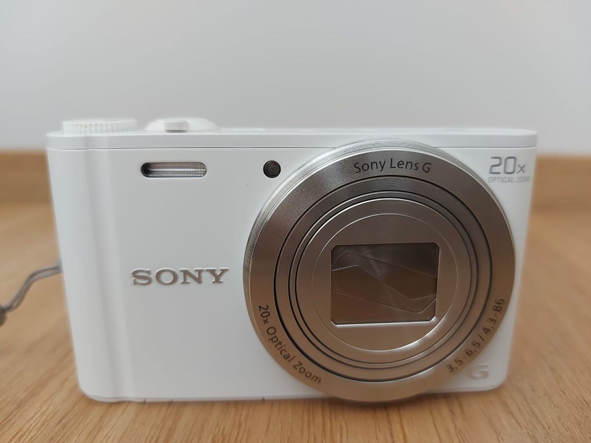 Sony Cyber-shot DSC-WX350 ホワイト Sony Cyber-shot WX350 DSC-WX350 compacta cor branco | MercadoLivre