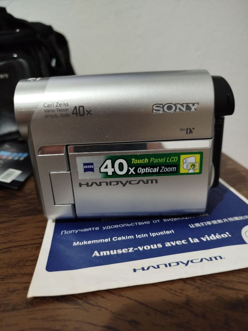 Sony Filmadora Handycam Dcr Hc52 Mini Dv( Seminovo) | Máquina ...