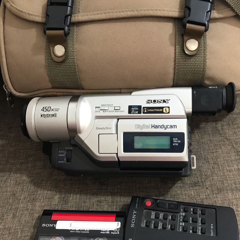 Sony Handycam Digital 8 Dcr-Trv-120 Vintage | Filmadora Sony Usado
