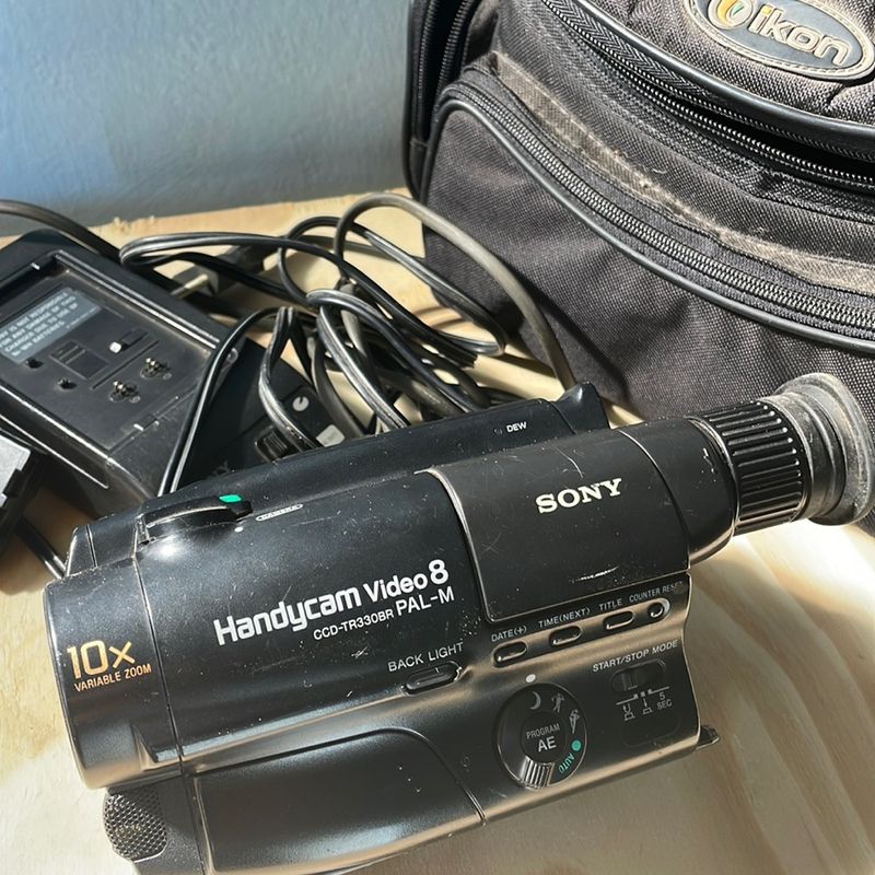 Sony Handycam Video8 de Fita Hi8 | Filmadora Sony Usado 86637619