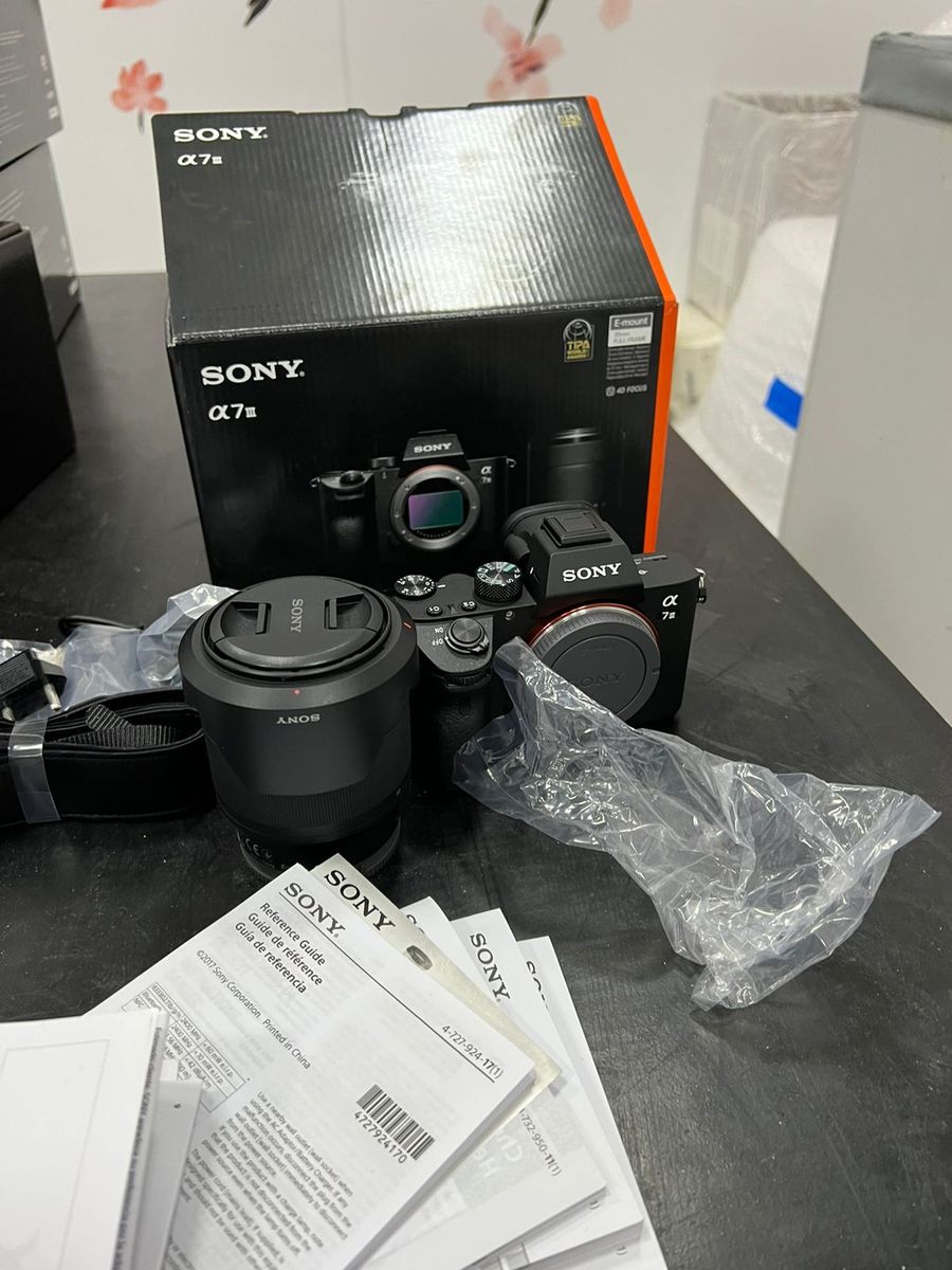 Sony Kit Alpha 7 Iii + Lente 28-70mm Oss Ilce-7m3k Mirrorless Cor Preta ...