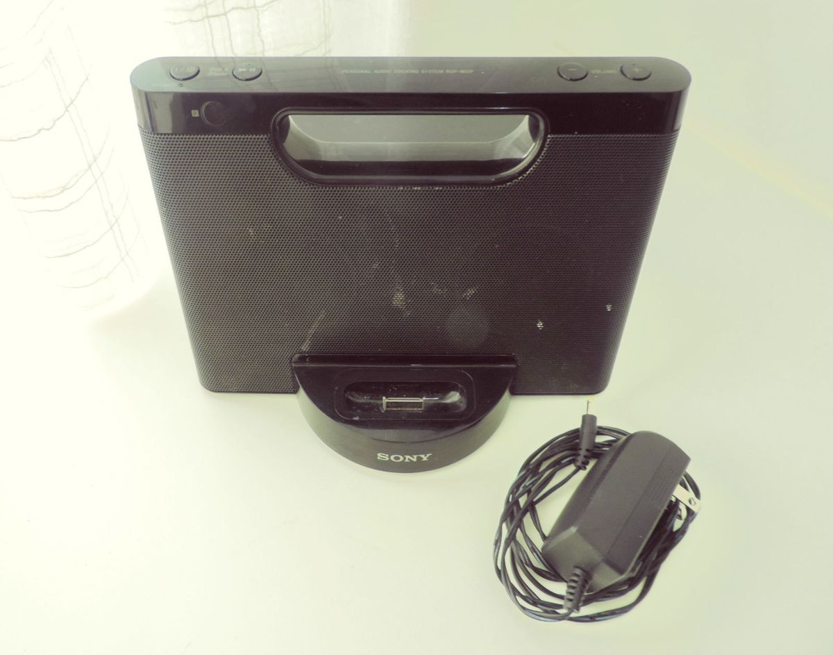 Sony Personal Audio Docking System Rdp-m5ip | Item de Música Sony Usado ...