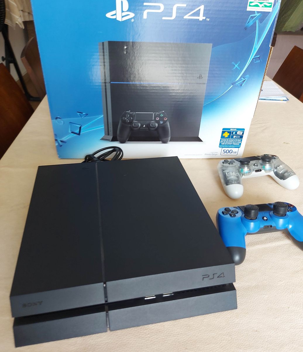 Playstation 4 500Gb + Jogo + Controle Original