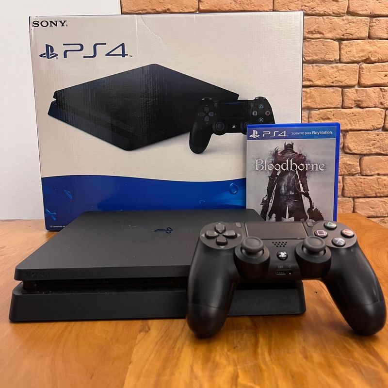 Console Sony PlayStation4 e Controle 1TB Preto