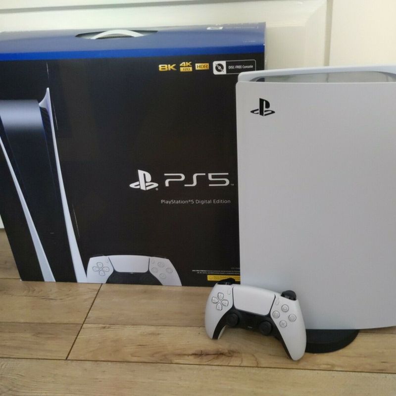 PLAYSTATION 5 DIGITAL EDITION - UNBOXING E PRIMEIRAS IMPRESSÕES DO PS5 