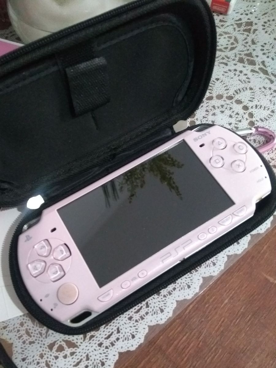 Sony Psp 2000 Rosa Produto Vintage e Retro Sony Usado 56450195 enjoei
