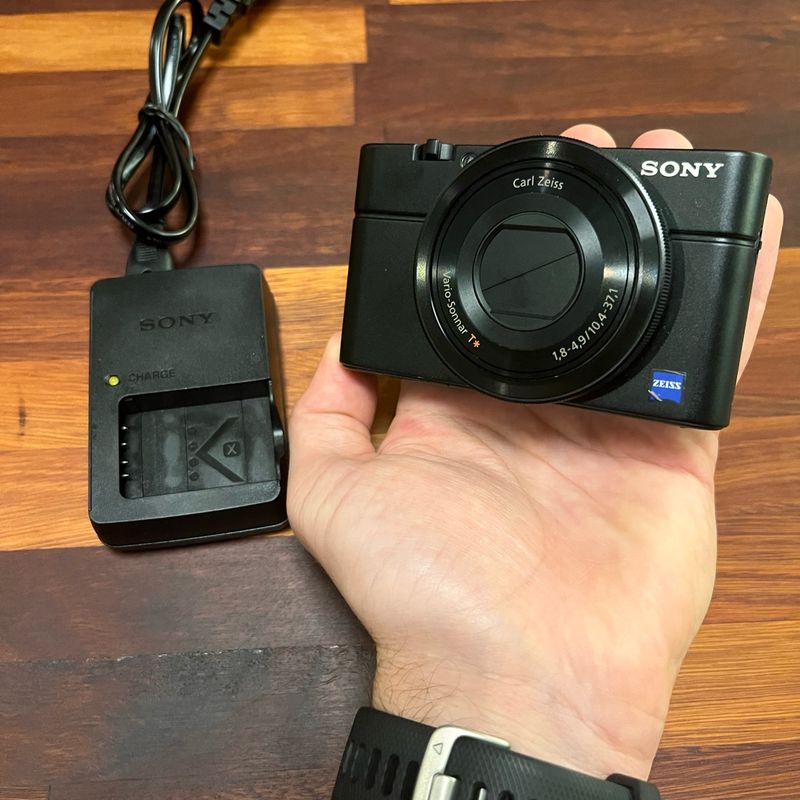 Sony Rx-100 (m1) Máquina Fotográfica Digital Sony Usado 104752688 enjoei