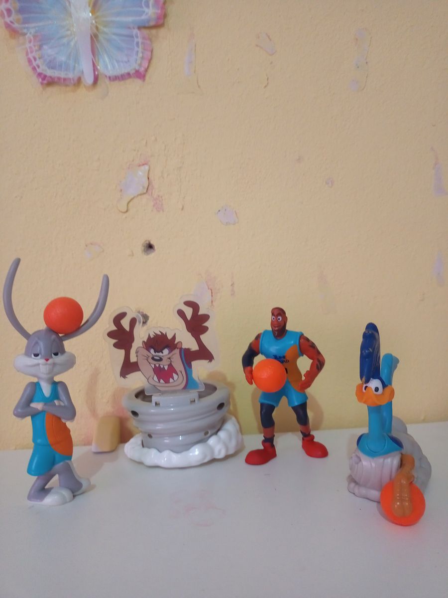 Peluches McDonald's Space Jam (1996) - Sous Blister D'origine, Lot De Personnages