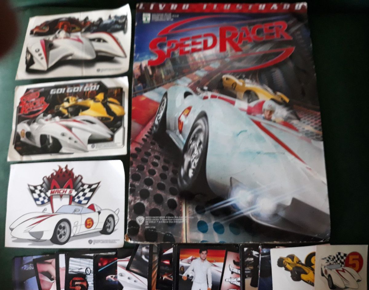 Speed Racer - Álbum e Figurinhas | Item de Papelaria Editora Abril ...