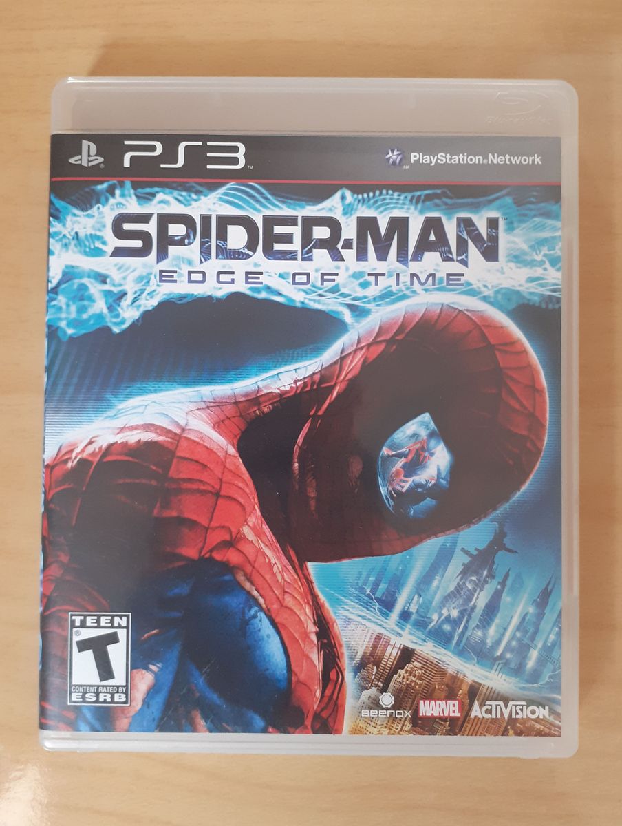 Spider Man The Edge of Time para PS3 - Activision - Jogos de Ação -  Magazine Luiza