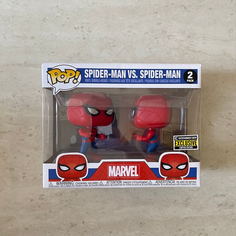 Funko Pop! Spider-Man Imposter 2-Pack – Entertainment Earth