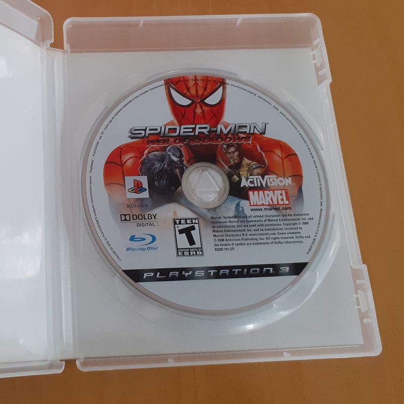 Jogo Spider-Man: Web Of Shadows para Playstation 3 - Seminovo