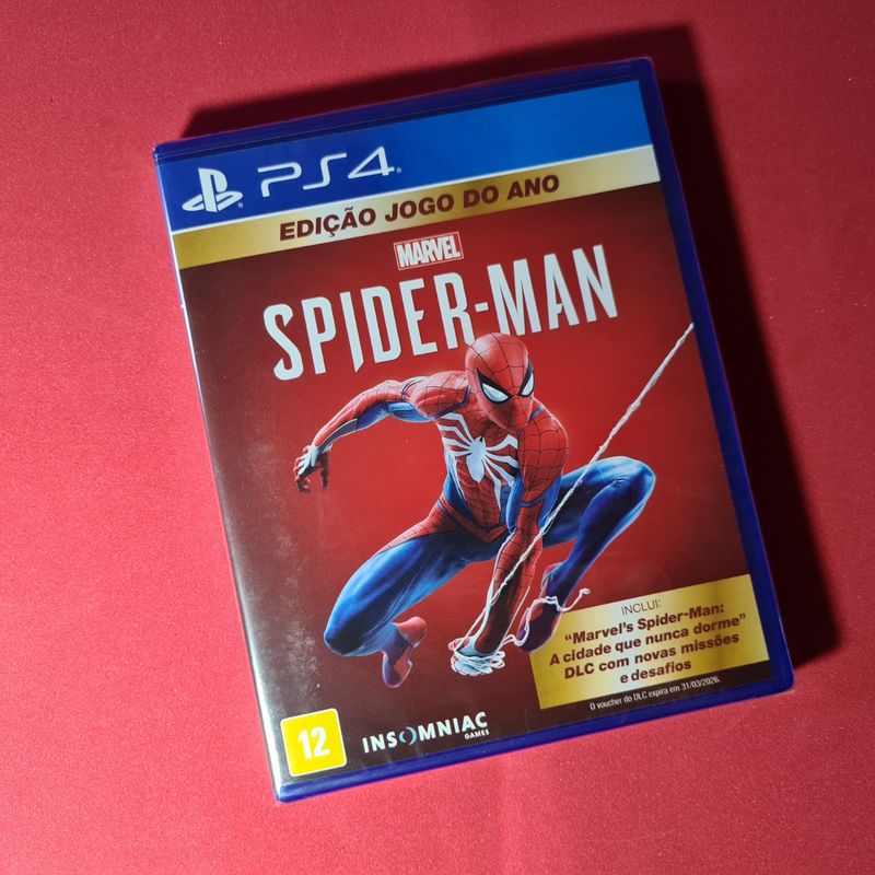 Spider-Man Homem-Aranha Edição Jogo do Ano para PS4 - Insomaniac