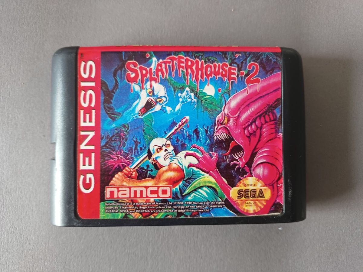 Splatterhouse 2 Mega Drive Paralelo | Jogo de Videogame Usado 84882196 ...