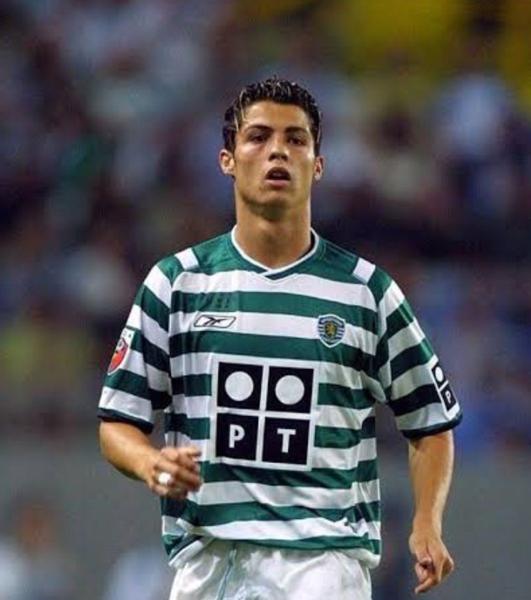 Sporting Portugal Retro 03/04 Cr7 Original | Camisa Masculina Reebok ...