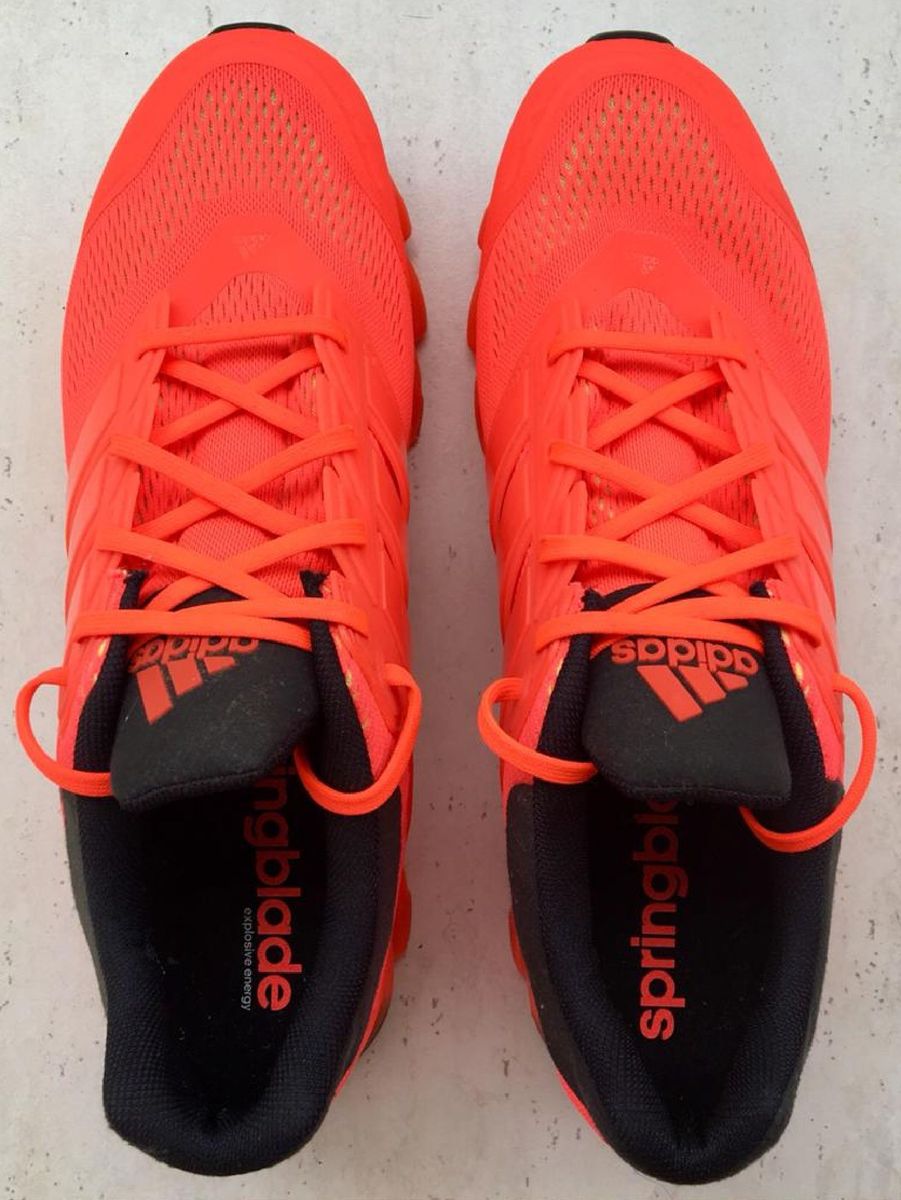 tenis adidas laranja masculino