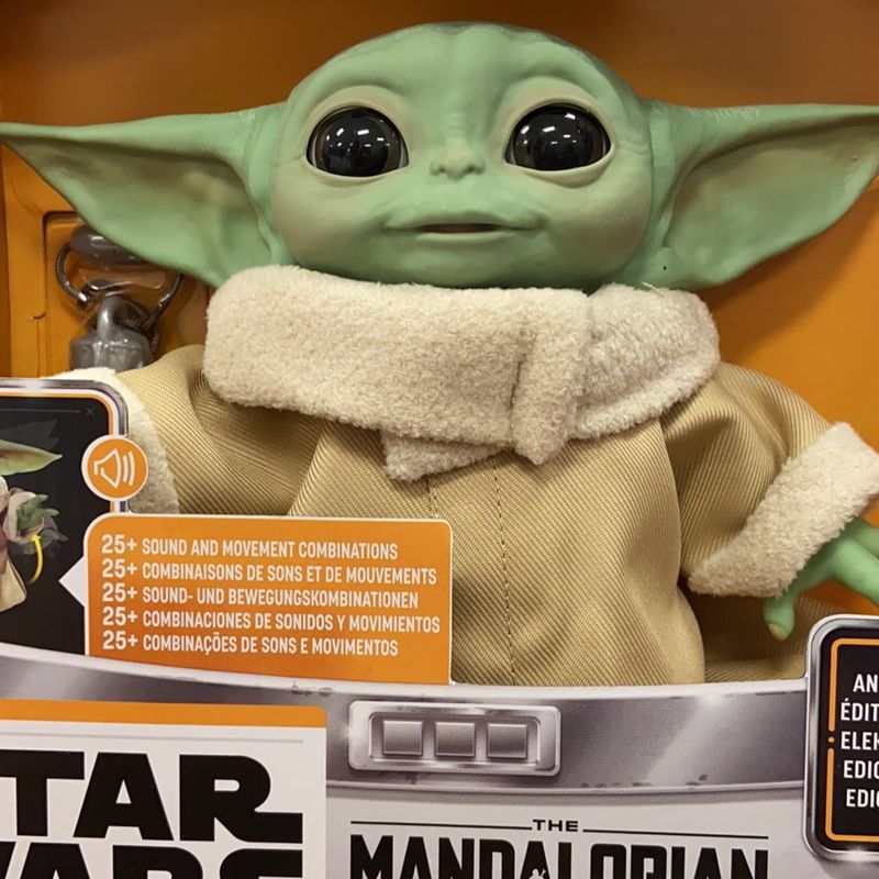 Comprar Star Wars Mandalorian Baby yoda Animatronic de Hasbro