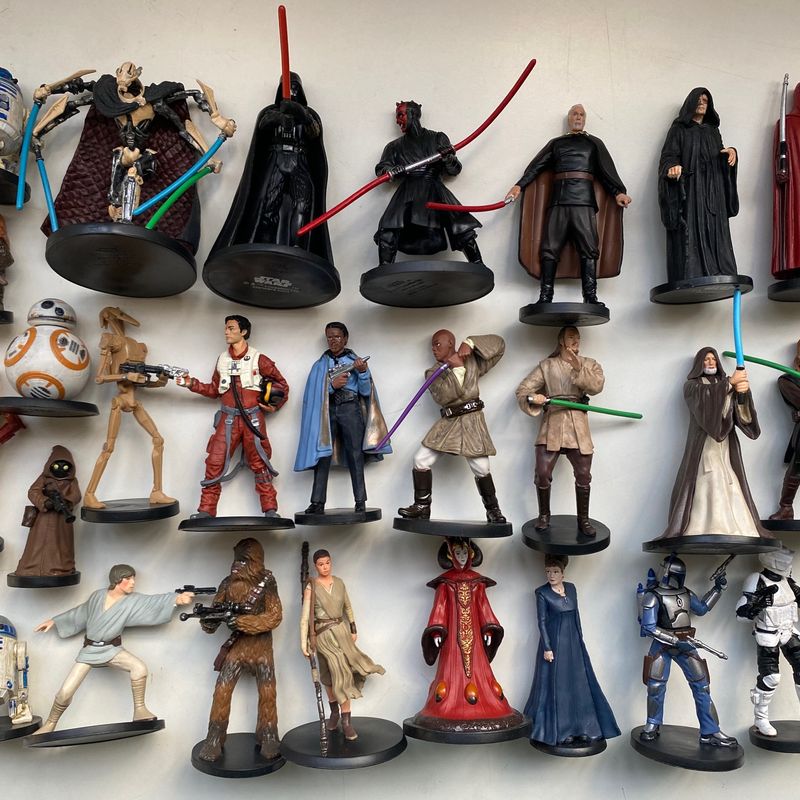 Deluxe figurine set star on sale wars