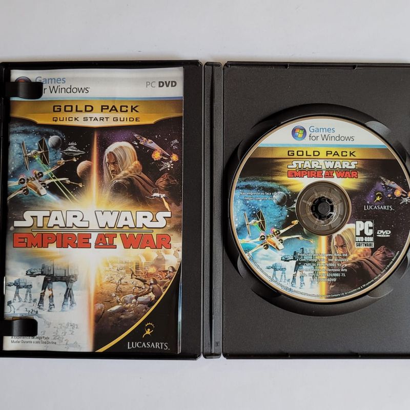 Star Wars - Empire At War - Pc | Dvd-Rom Usado 102426686 | enjoei