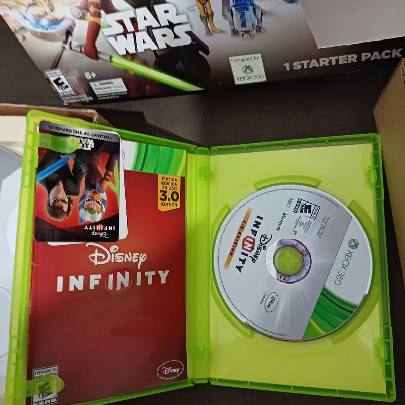 DISNEY INFINITY STARTER PACK PACK + JOGO - XBOX 360