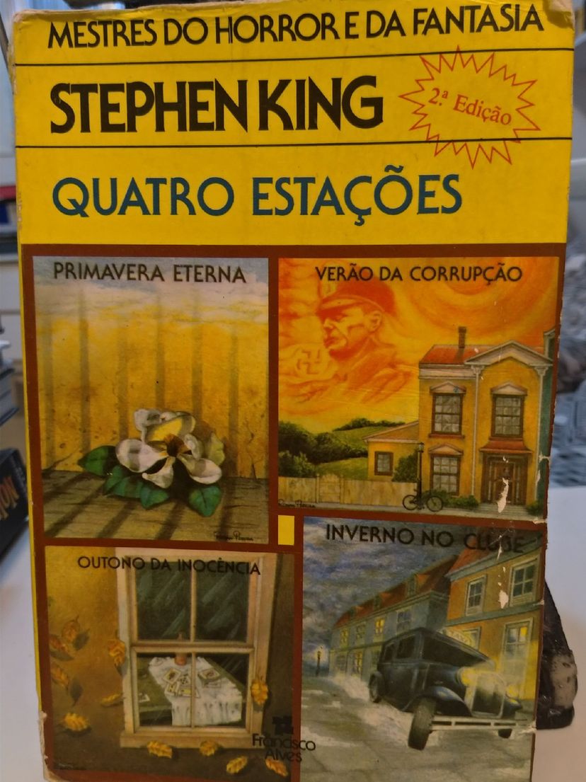 Stephen King - Quatro Estações | Livro Francisco Alves Editora Usado ...