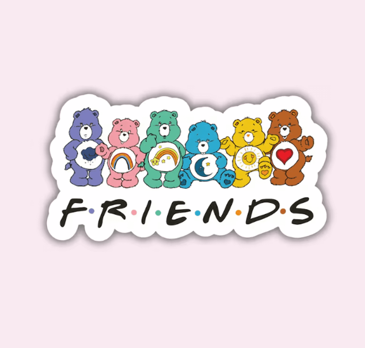 Sticker Friends Amigos Ursinhos Carinhosos | Livro Chiwa Nunca Usado ...