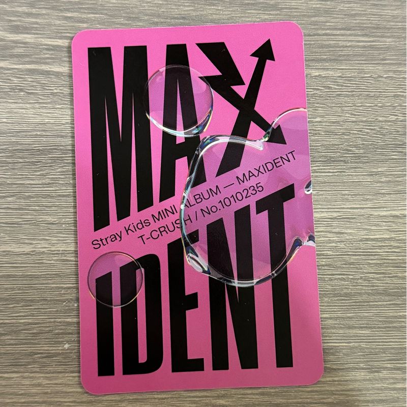 Stray Kids Card Lee Know Maxident (K-Pop Kpop K Pop) | Stray Stray Kids Card Lee Know Maxident (K-Pop Kpop K Pop) | Stray