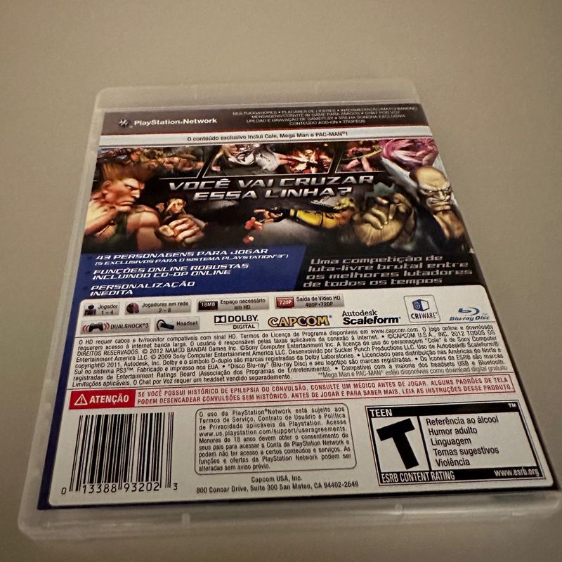 Street Fighter X Tekken - Personagens Exclusivos no PS3 e PROMOCAO