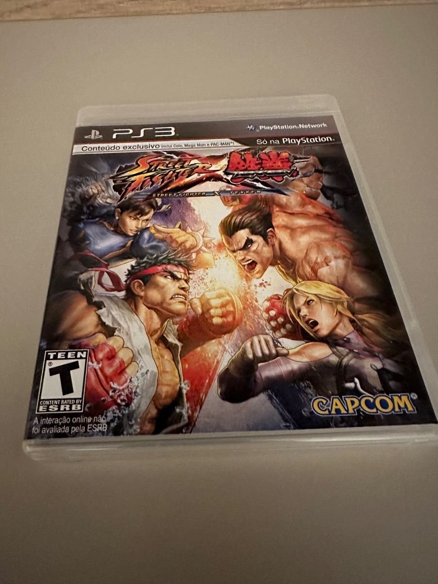 Street Fighter X Tekken - Personagens Exclusivos no PS3 e PROMOCAO